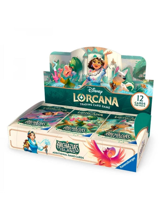 Paquetes de refuerzo (24 Unidades) Archazia’s Island - Disney Lorcana TCG (INGLÉS)