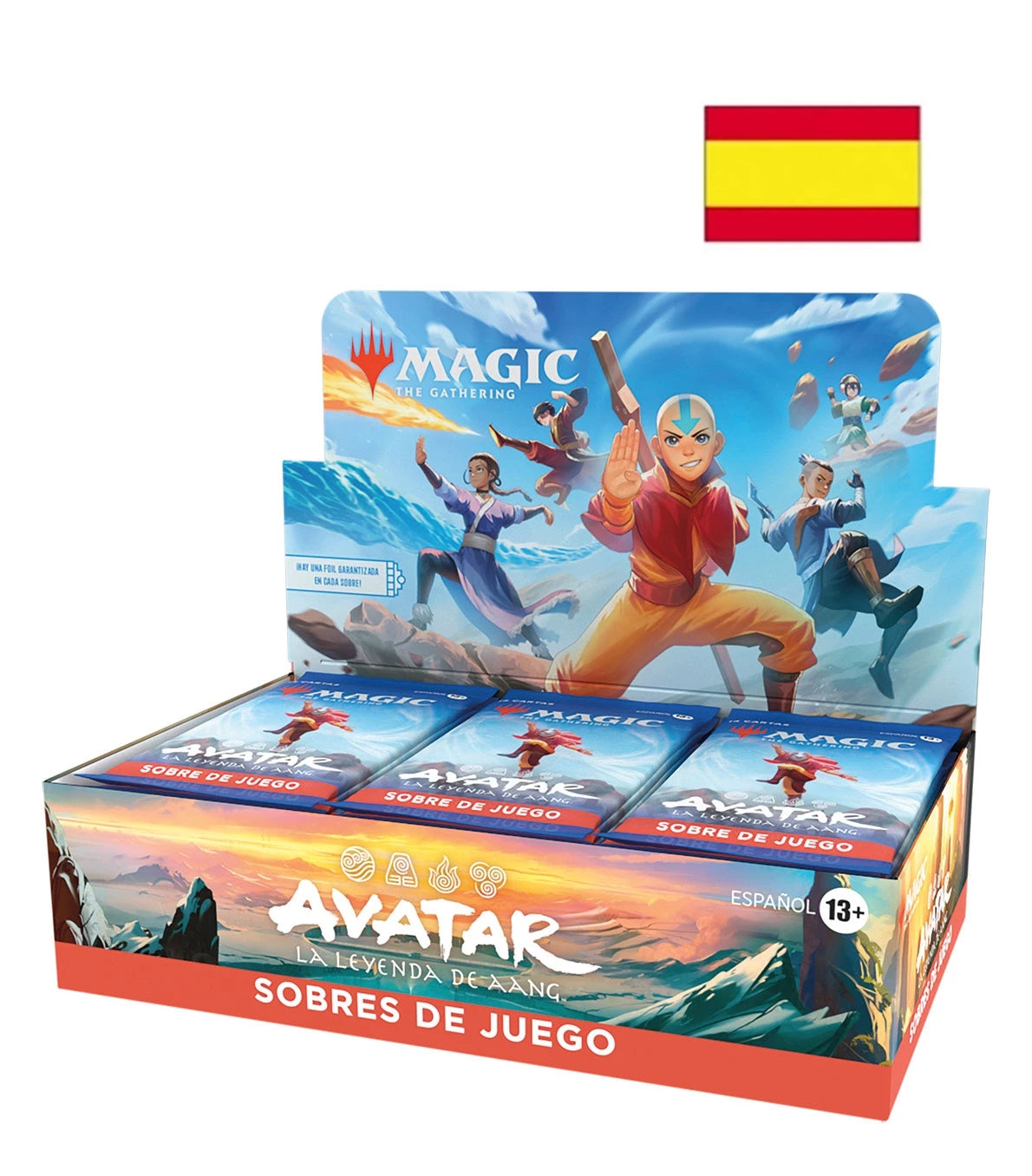 (PREVENTA) Play Booster Display (30 sobres) Avatar: The Last Airbender Español - Magic The Gathering