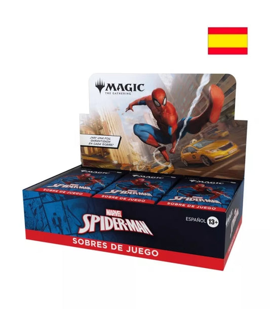 Play Booster Display (30 Sobres) Marvel's Spider-Man Español - Magic The Gathering