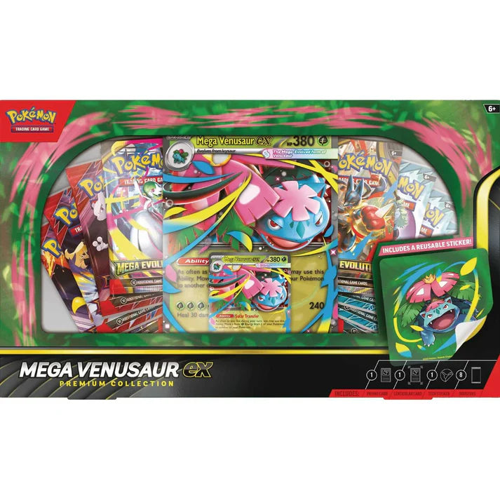 Caja Mega Venusaur EX Premium Collection - POKEMON TCG (ESPAÑOL)