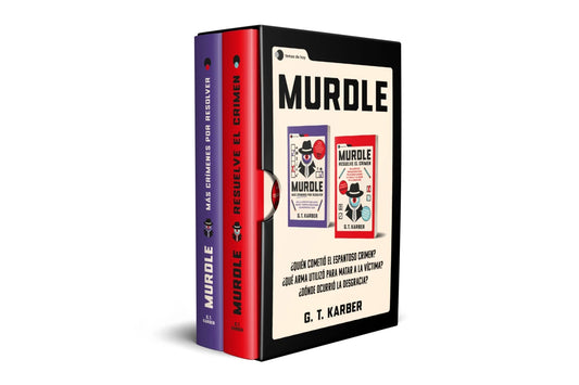 ESTUCHE MURDLE: VOL. 1 + VOL. 2 + LIBRETA DE DEDUCCIONES - G. T. Karber (TEMAS DE HOY)
