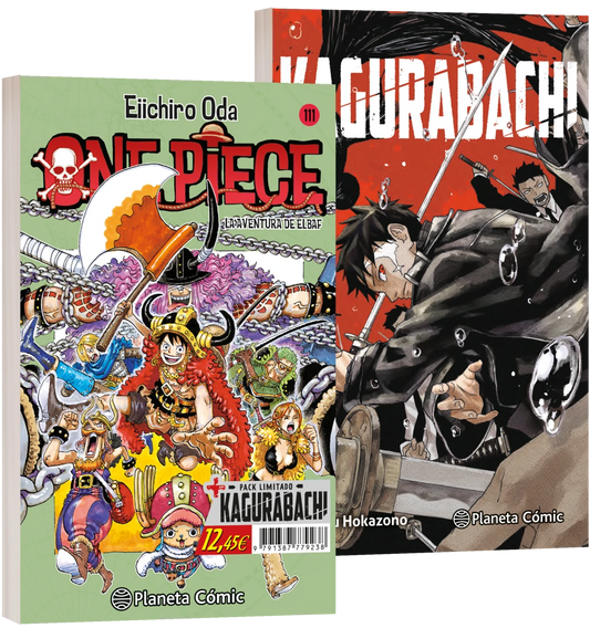 ONE PIECE Nº 111 + KAGURABACHI Nº 01 (PACK ESPECIAL) - PLANETA COMIC