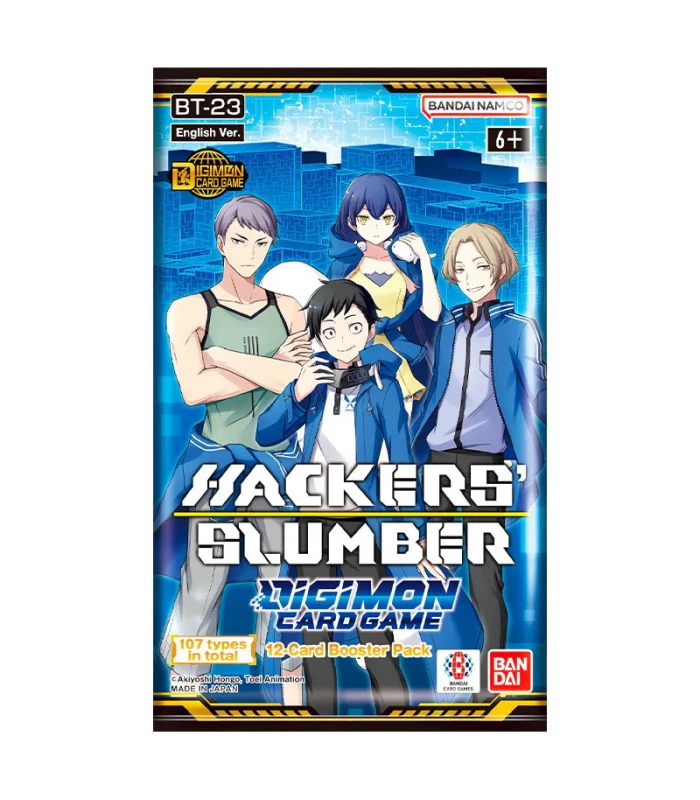 Booster Display Hackers’ Slumber BT23 Display (Sobre) Inglés - Digimon TCG