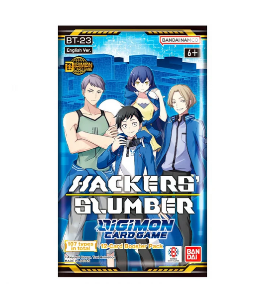 Booster Display Hackers’ Slumber BT23 Display (Sobre) Inglés - Digimon TCG
