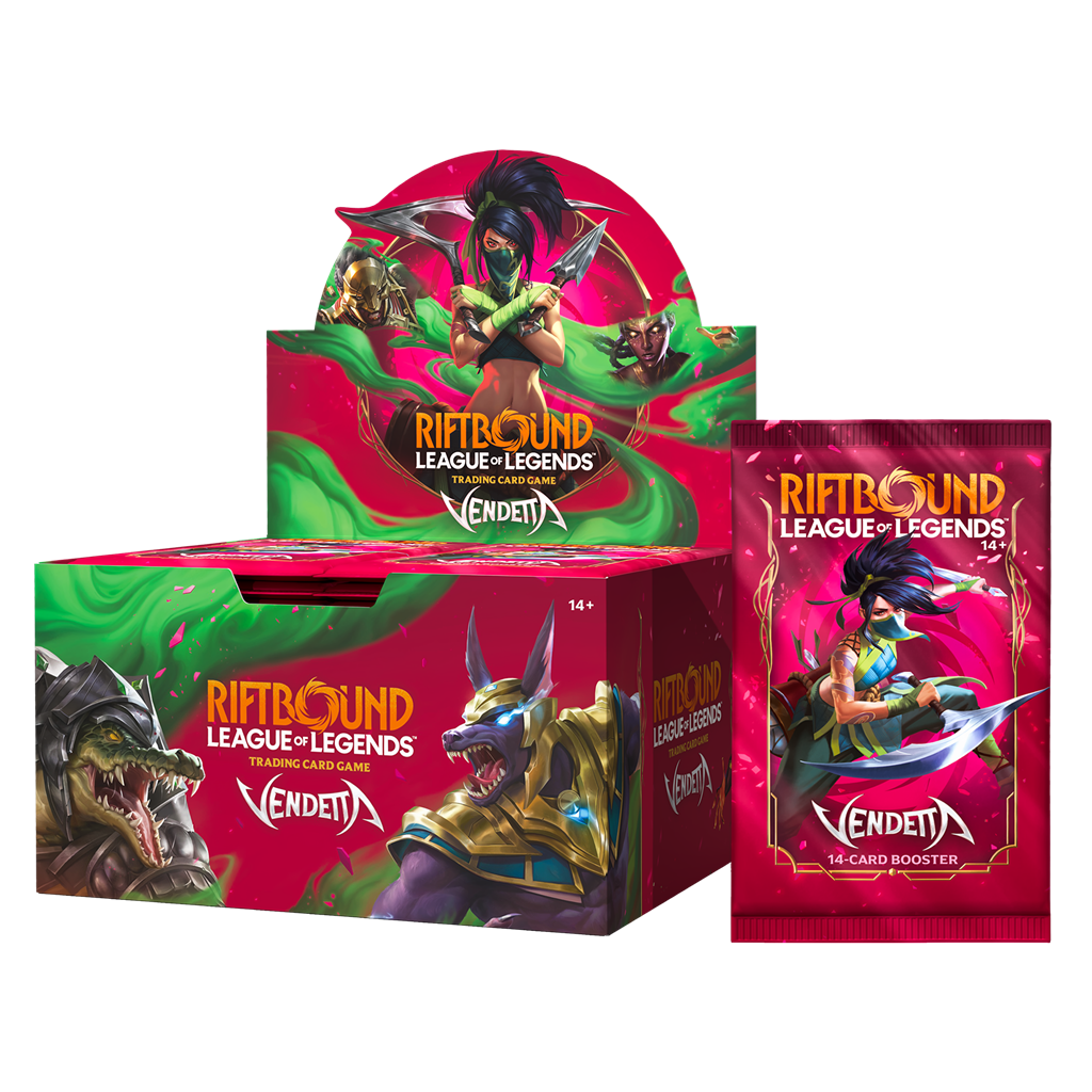 Riftbound League of Legends - Vendetta Booster Box (Inglés)