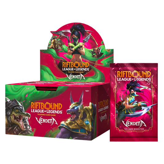 Riftbound League of Legends - Vendetta Booster Box (Inglés)