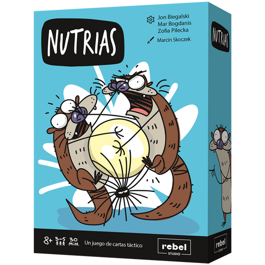 JUEGO DE MESA NUTRIAS