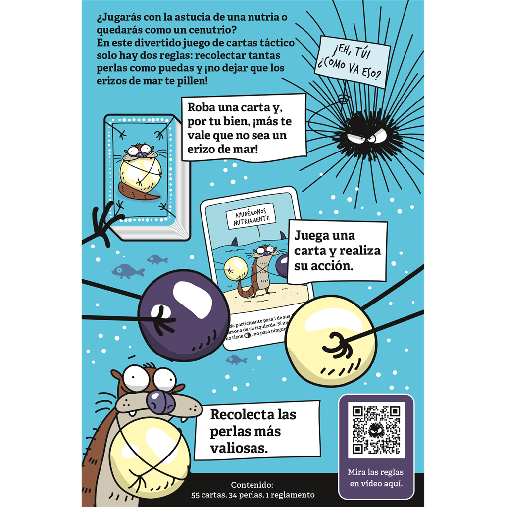 JUEGO DE MESA NUTRIAS