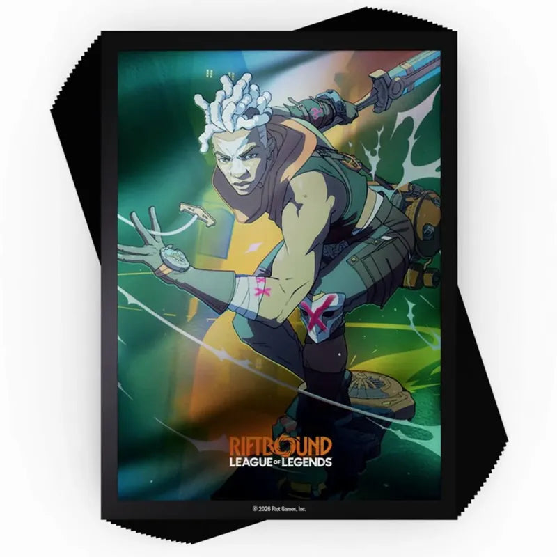 Riftbound: League of Legends TCG Radiance SLEEVES EKKO FUNDAS