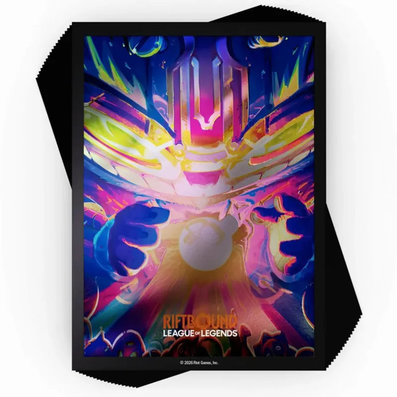 Riftbound: League of Legends TCG Radiance SLEEVES ziggs FUNDAS
