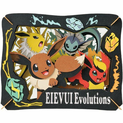Paper Theater Pokemon Eeve evoluciones (japones)