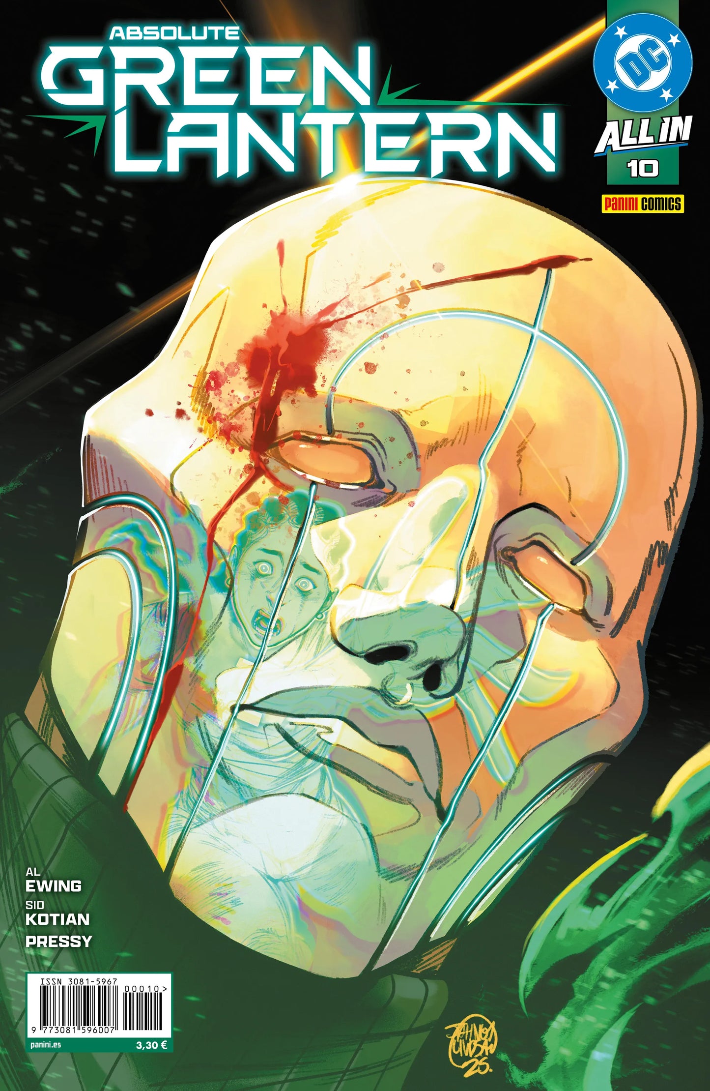 ABSOLUTE GREEN LANTERN  10 - PANINI
