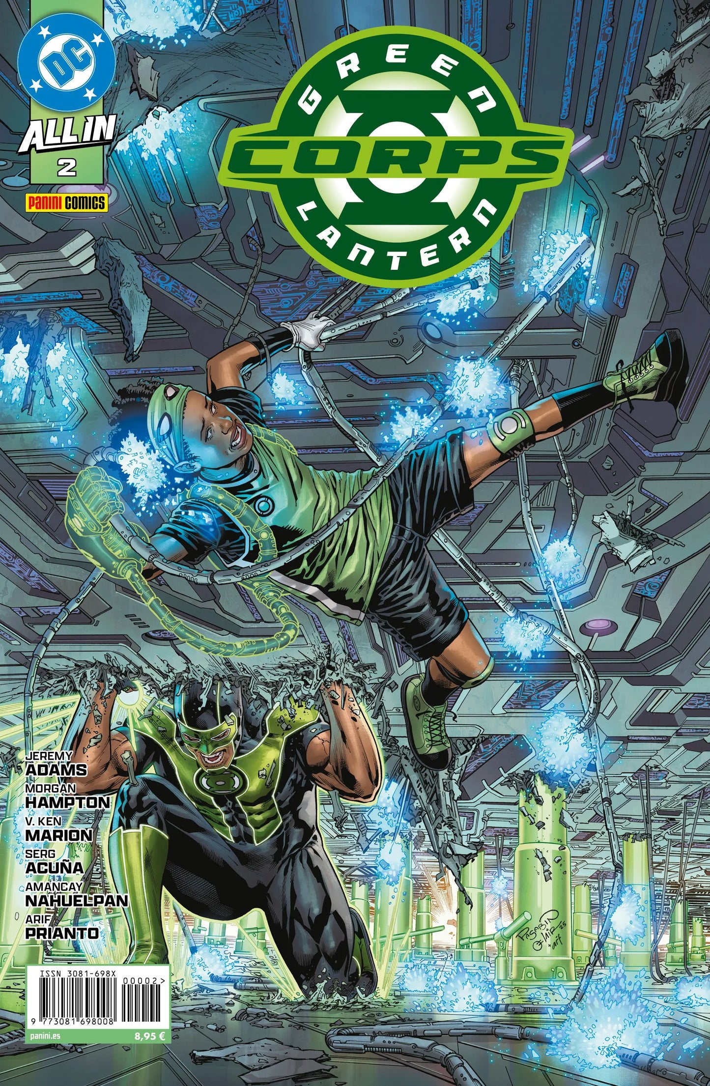 ALL IN GREEN LANTERN CORPS 2 - PANINI COMICS