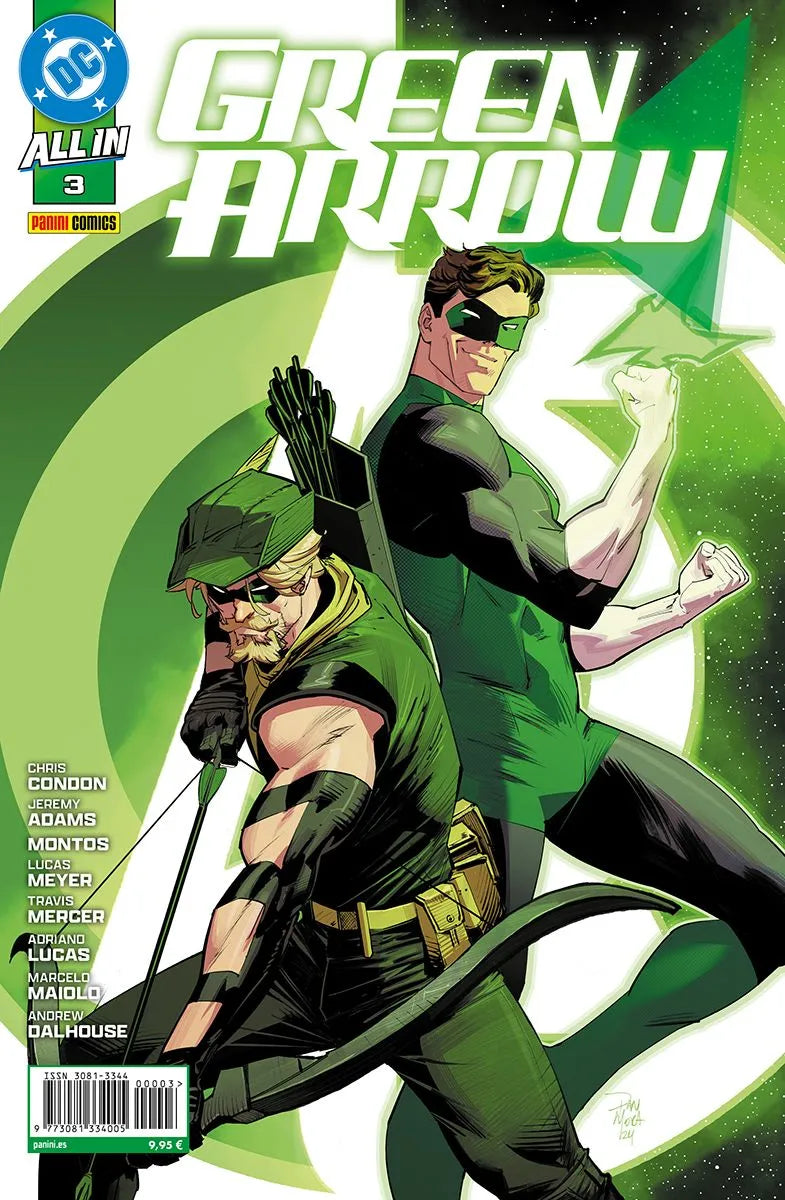 ALL IN GREEN ARROW 3 DC - PANINI CÓMICS