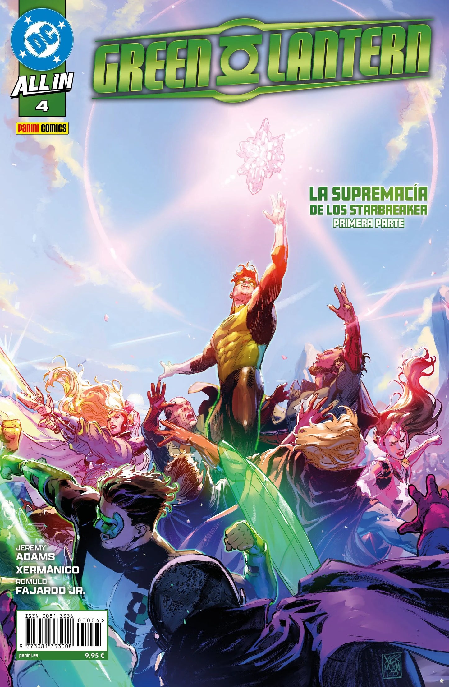 ALL IN GREEN LANTERN 04 - PANINI DC