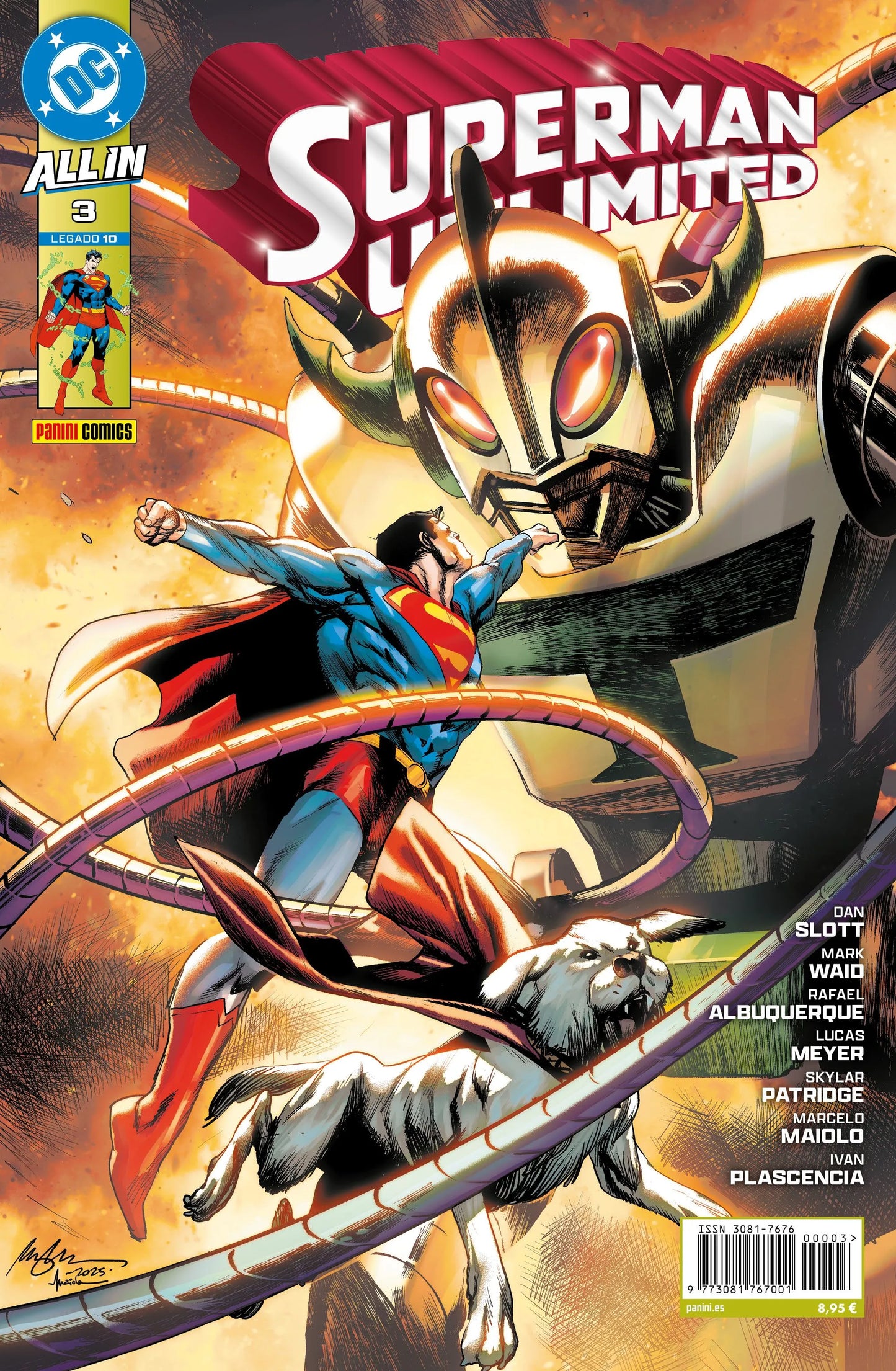 Superman Unlimited 3 - PANINI COMICS
