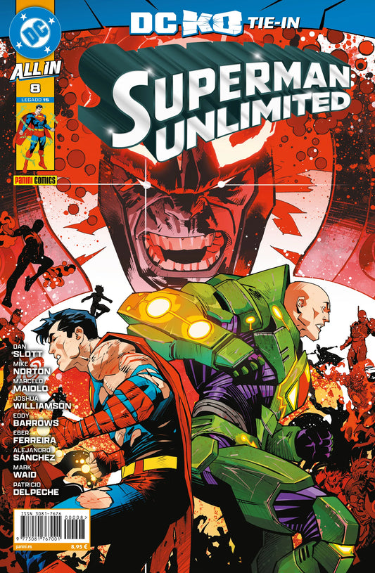 SUPERMAN UNLIMITED 08 - PANINI