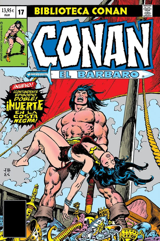 BIBLIOTECA CONAN. CONAN EL BÁRBARO 17 - PANINI CÓMICS