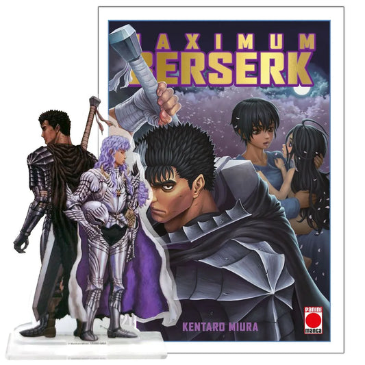 MAXIMUM BERSERK 21 (Portada dorada + figura) - PANINI MANGA