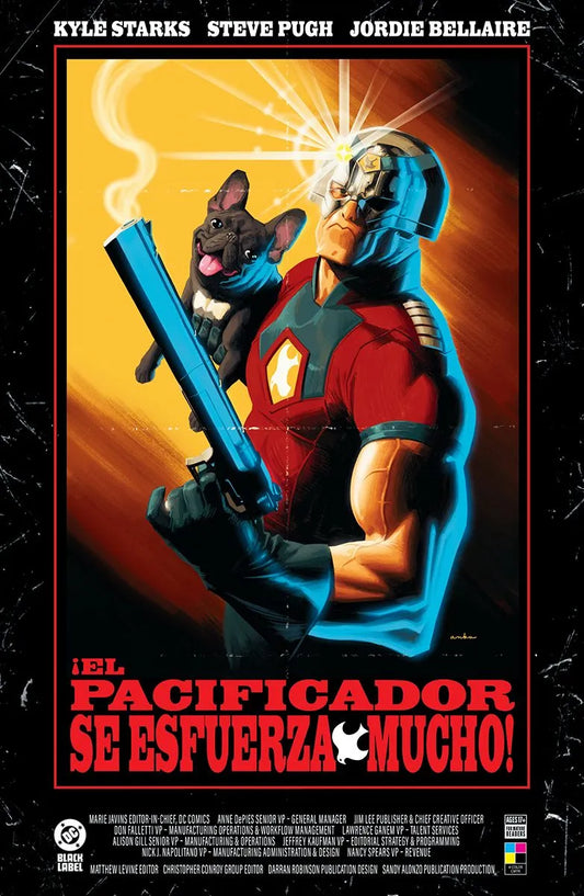 DC Black Label. ¡El Pacificador se esfuerza mucho! - PANINI CÓMICS
