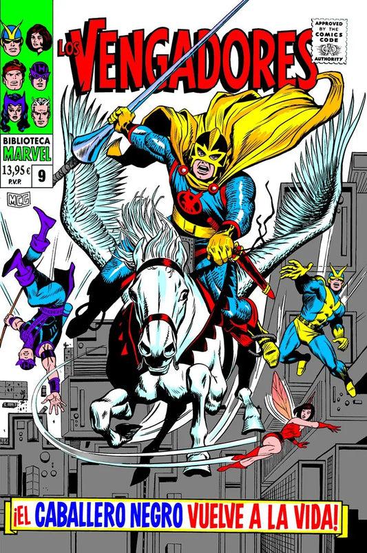 Biblioteca Marvel 87. Los Vengadores 9 - PANINI CÓMICS