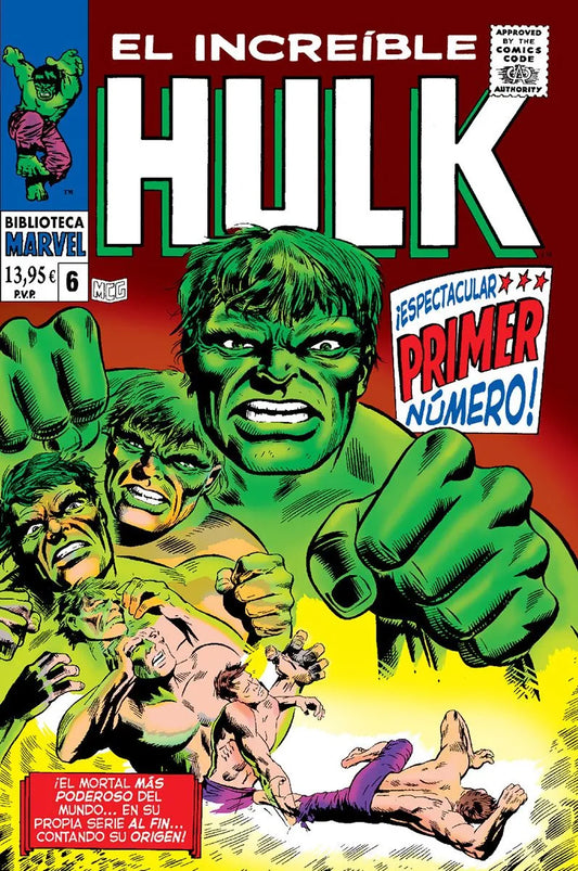 Biblioteca Marvel 91. El Increíble Hulk 6 - PANINI CÓMICS
