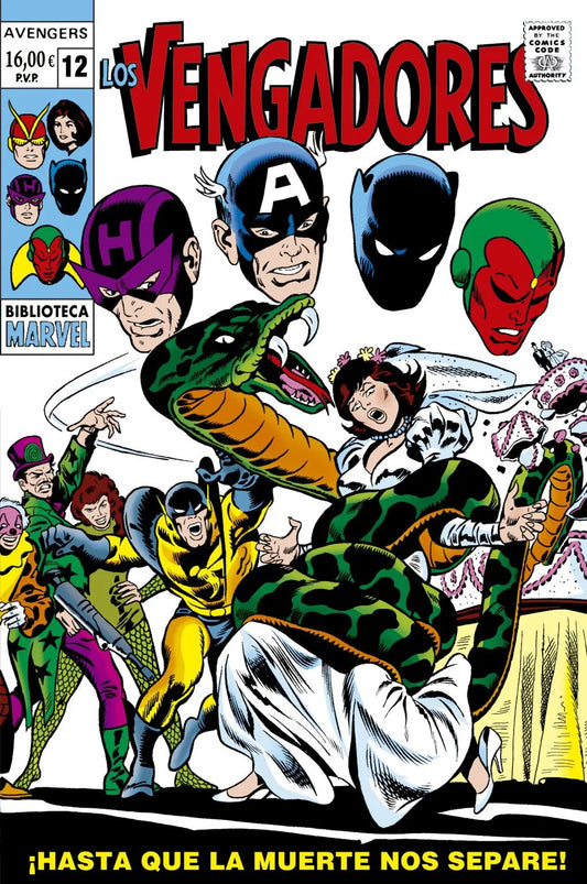 Biblioteca Marvel 111. Los Vengadores 12 - PANINI CÓMICS