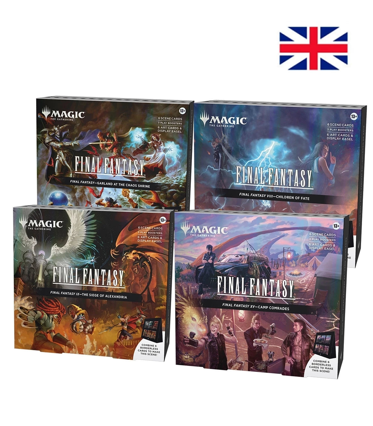(PREVENTA) Scene Box Display Final Fantasy Inglés - Magic The Gathering