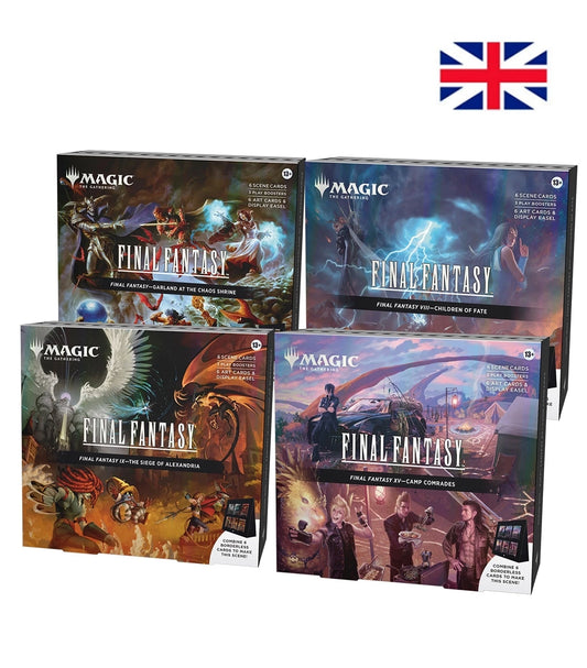 (PREVENTA) Scene Box Display Final Fantasy Inglés - Magic The Gathering
