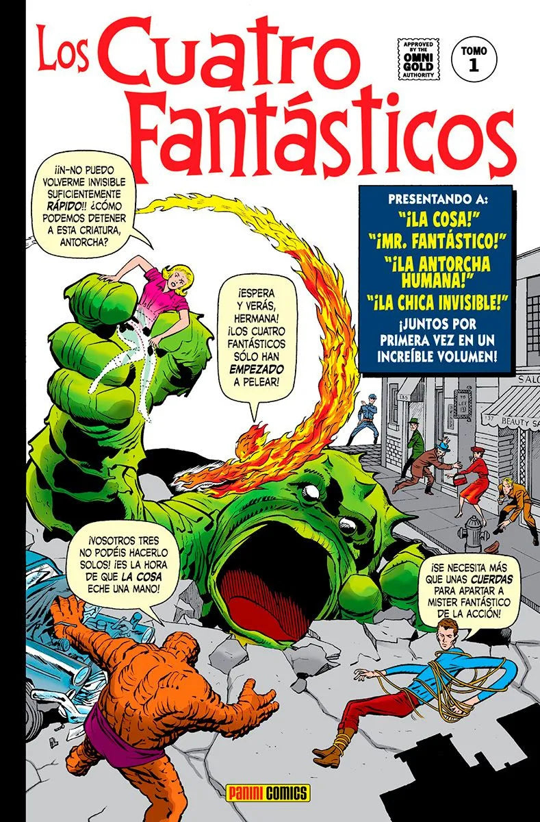 MARVEL GOLD (TAPA DURA). LOS 4 FANTÁSTICOS 1 (GÉNESIS) - PANINI COMICS