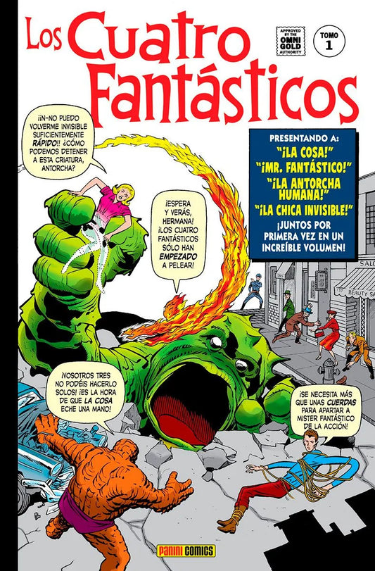 MARVEL GOLD (TAPA DURA). LOS 4 FANTÁSTICOS 1 (GÉNESIS) - PANINI COMICS