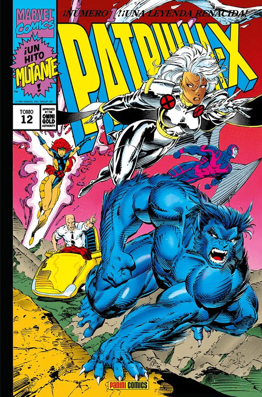 MARVEL GOLD (TAPA DURA). LA IMPOSIBLE PATRULLA-X 12 - PANINI COMICS
