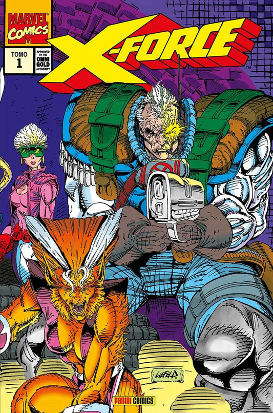 MARVEL GOLD (TAPA DURA). X-FORCE 1 - PANINI COMICS