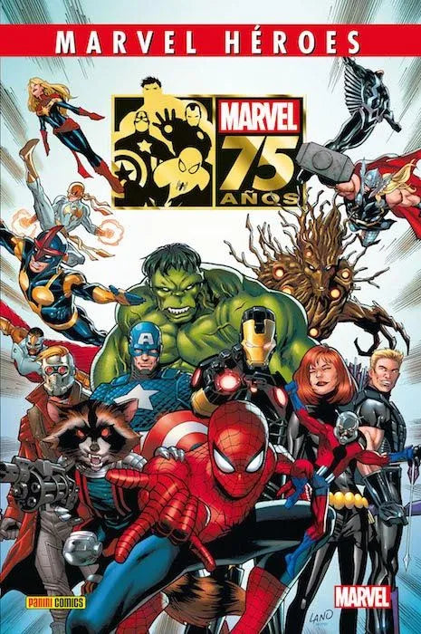 Marvel Héroes. Marvel 75 Años - PANINI COMICS