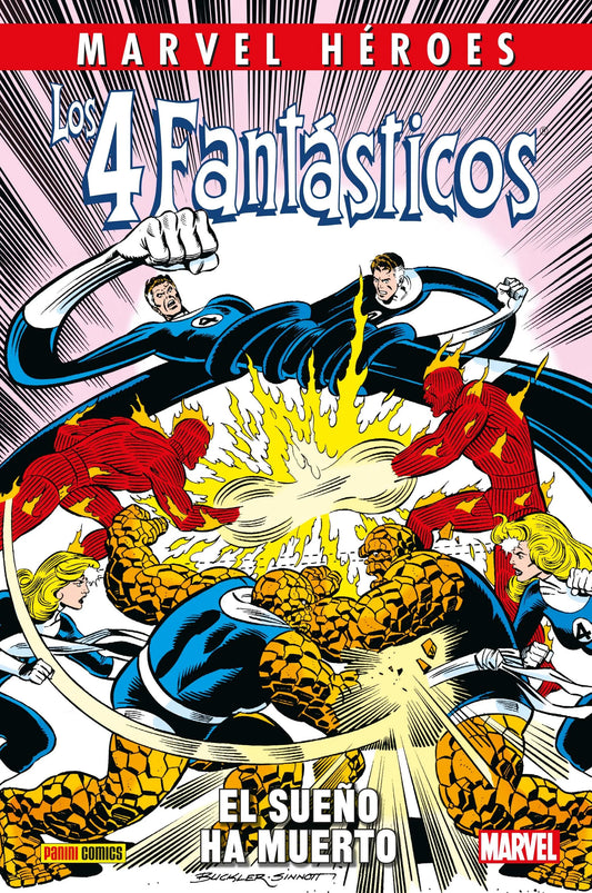 CMH 132. LOS 4 FANTASTICOS. EL SUEÑO HA MUERTO - PANINI MARVEL
