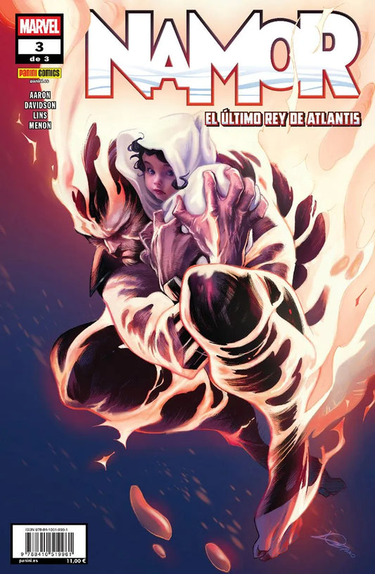 NAMOR: EL ÚLTIMO REY DE ATLANTIS 3 DE 3 - PANINI CÓMICS