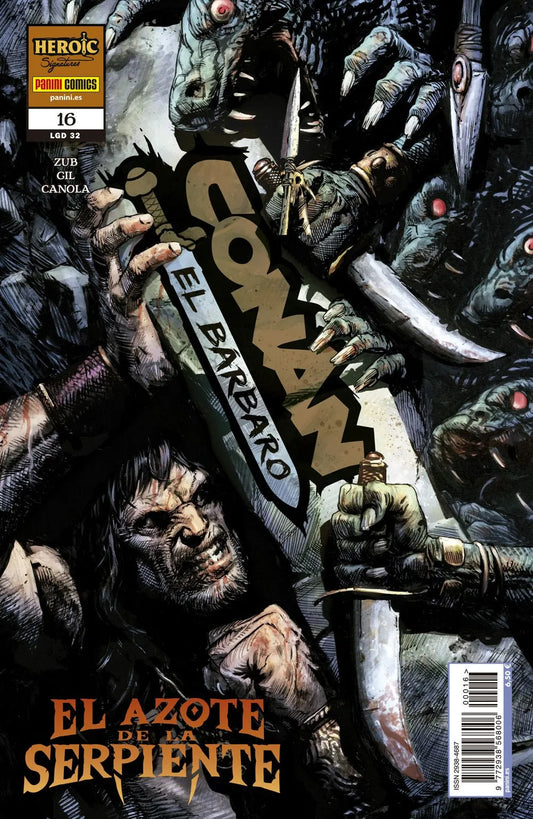 CONAN EL BARBARO 16 - PANINI MARVEL