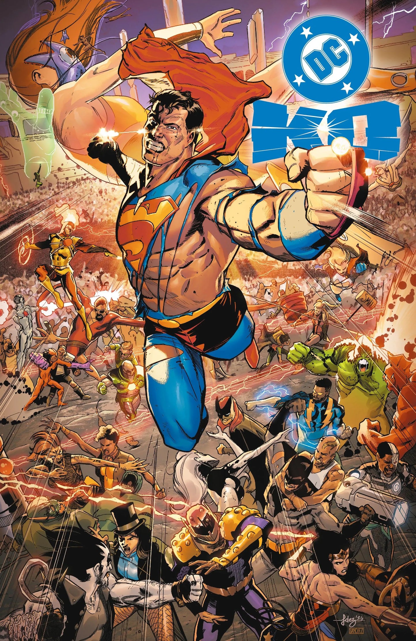 DC K.O. 1 (PORTADA ALTERNATIVA) - PANINI DC