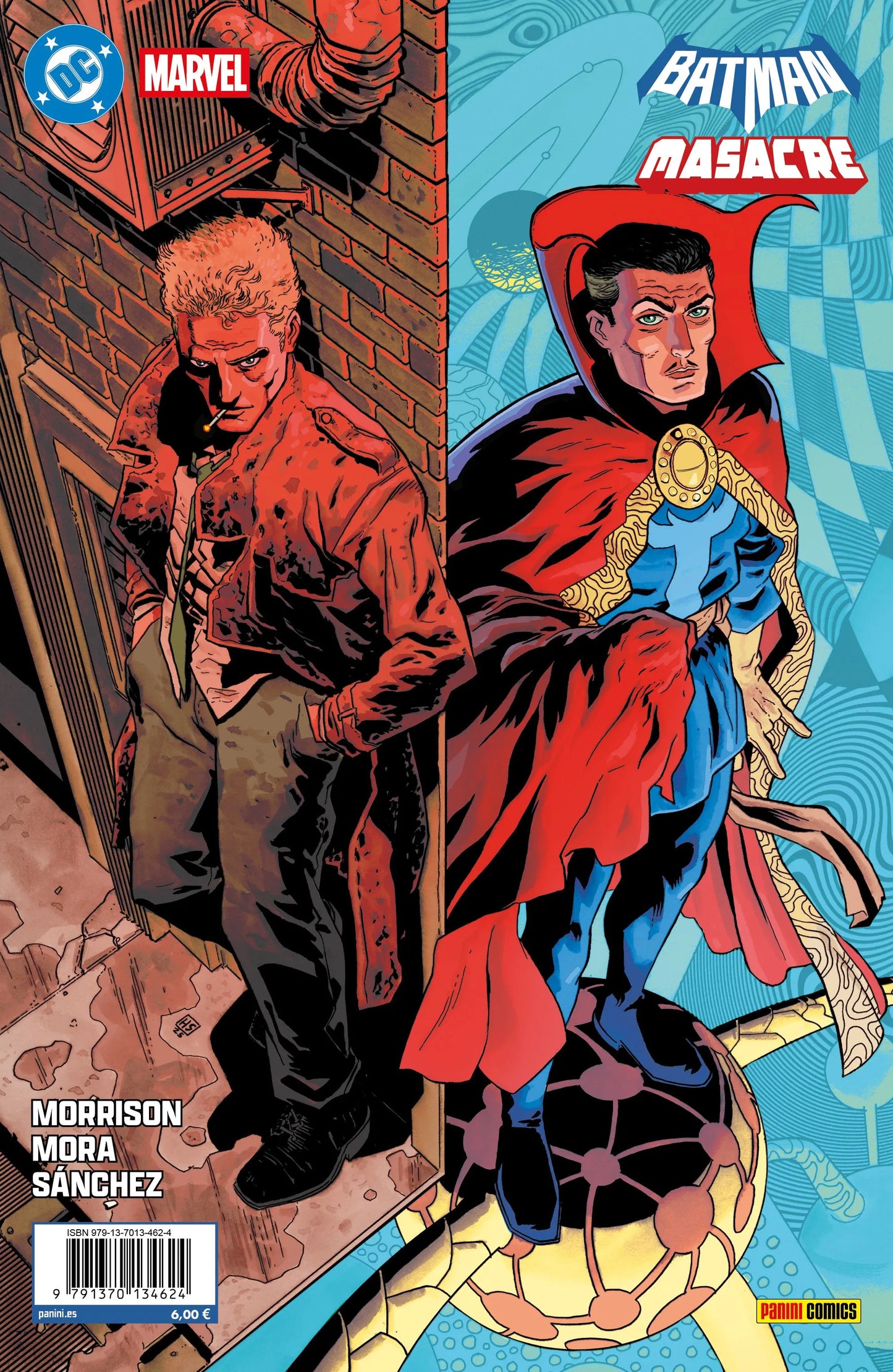 Batman/Masacre - Portada alternativa de Hayden Sherman (DC) - PANINI COMICS