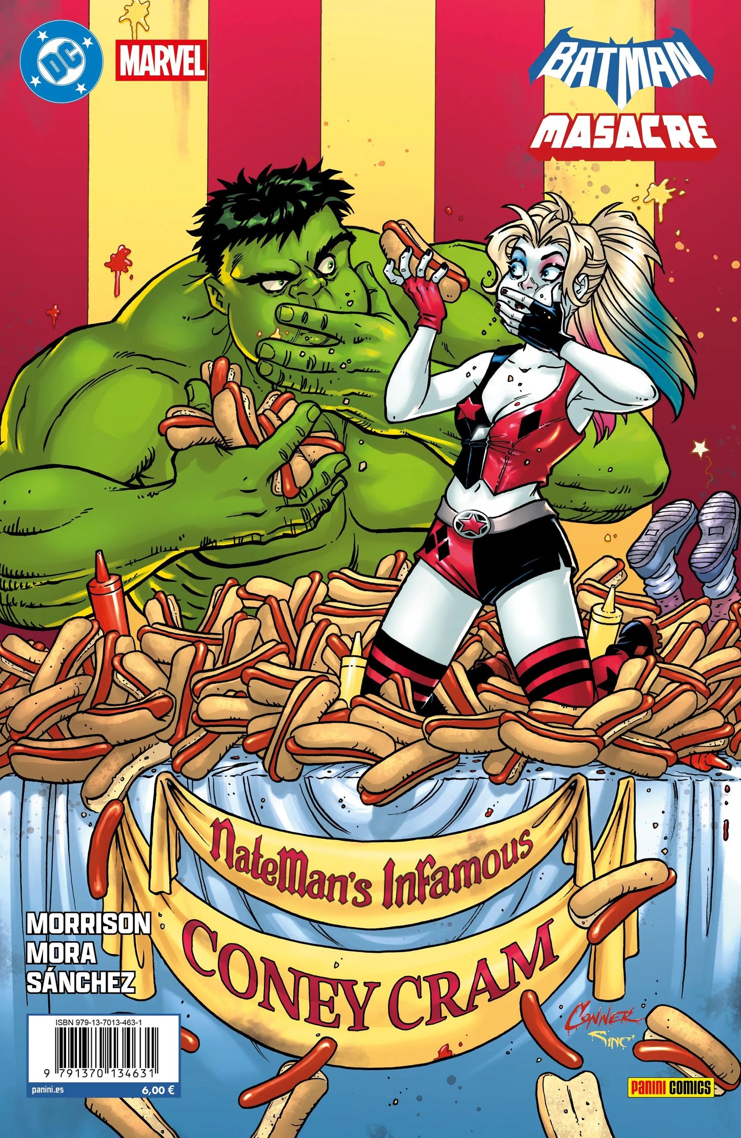 Batman/Masacre - Portada Alternativa de Amanda Conner (DC) - PANINI COMICS