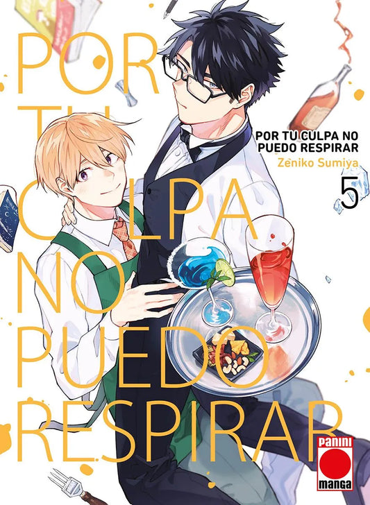 POR TU CULPA NO PUEDO RESPIRAR 5 - PANINI MANGA