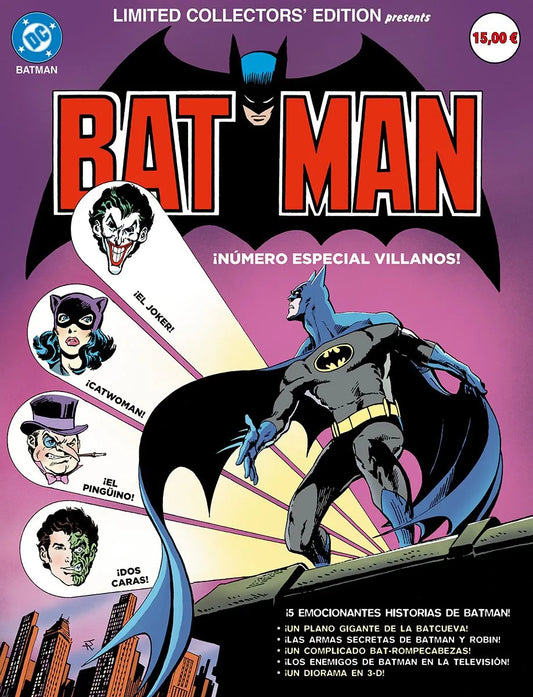 DC EDICIÓN FACSÍMIL - Batman: Especial villanos (DC) - PANINI COMICS