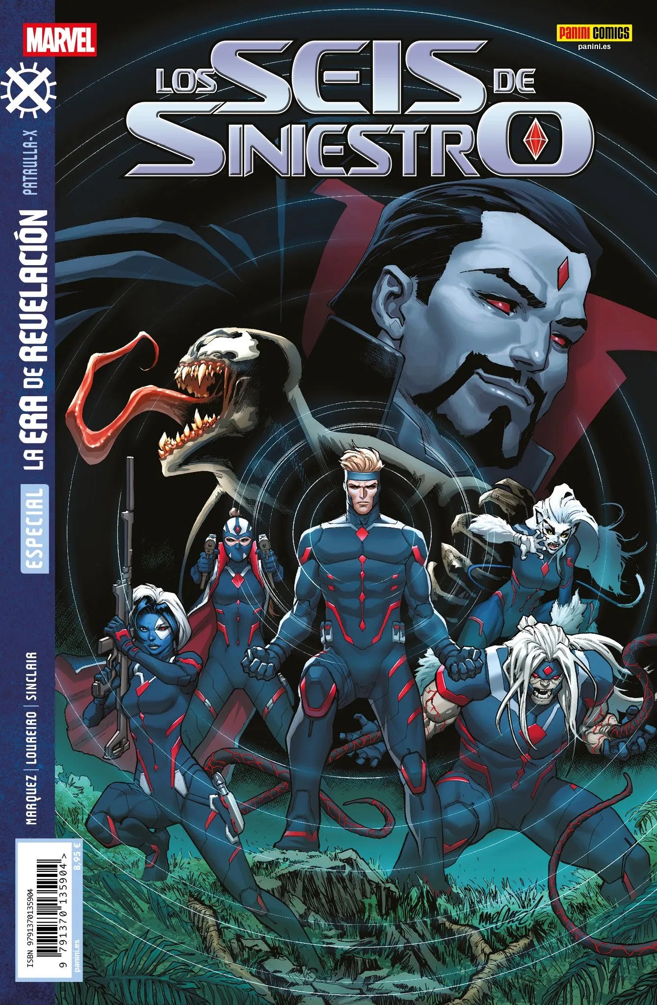 LA ERA DE REVELACION: LOS SEIS DE SINIESTRO - PANINI MARVEL