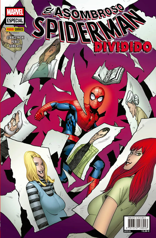 EL ASOMBROSO SPIDER-MAN: DIVIDIDO ( PORTADA PERE PEREZ ) - PANINI