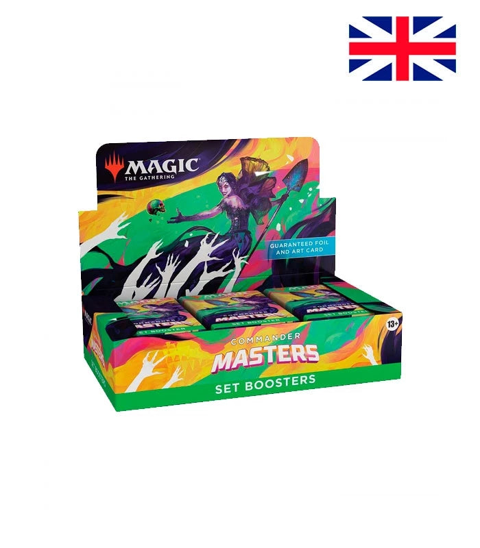 Set Booster Display 24 mazos Commander Masters Inglés Magic the Gathering