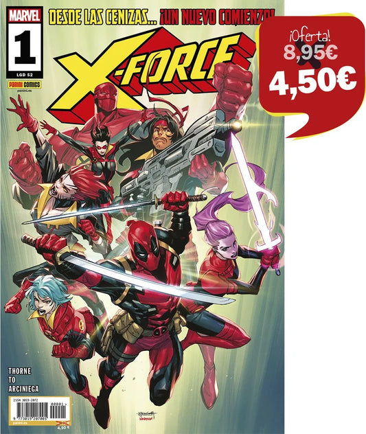 X-FORCE 01 - PANINI CÓMICS
