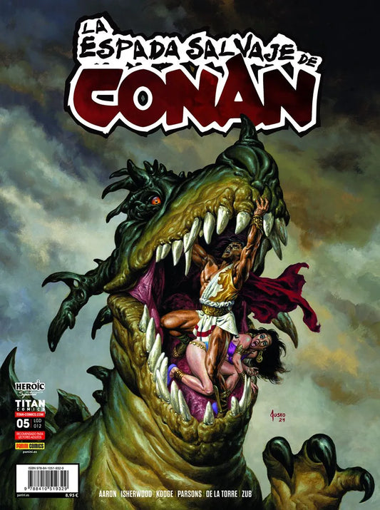 LA ESPADA SALVAJE DE CONAN 5 - PANINI CÓMICS