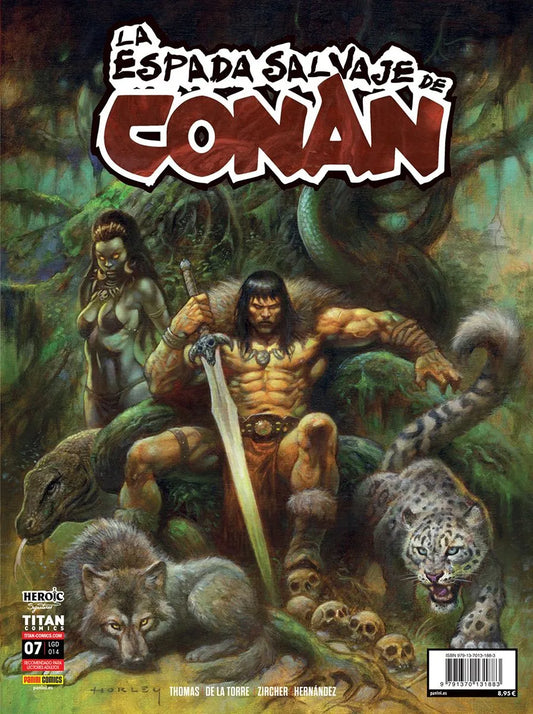 LA ESPADA SALVAJE DE CONAN 7 - PANINI CÓMICS