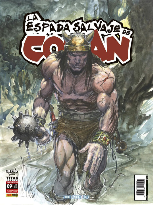 LA ESPADA SALVAJE DE CONAN 9 - PANINI CÓMICS