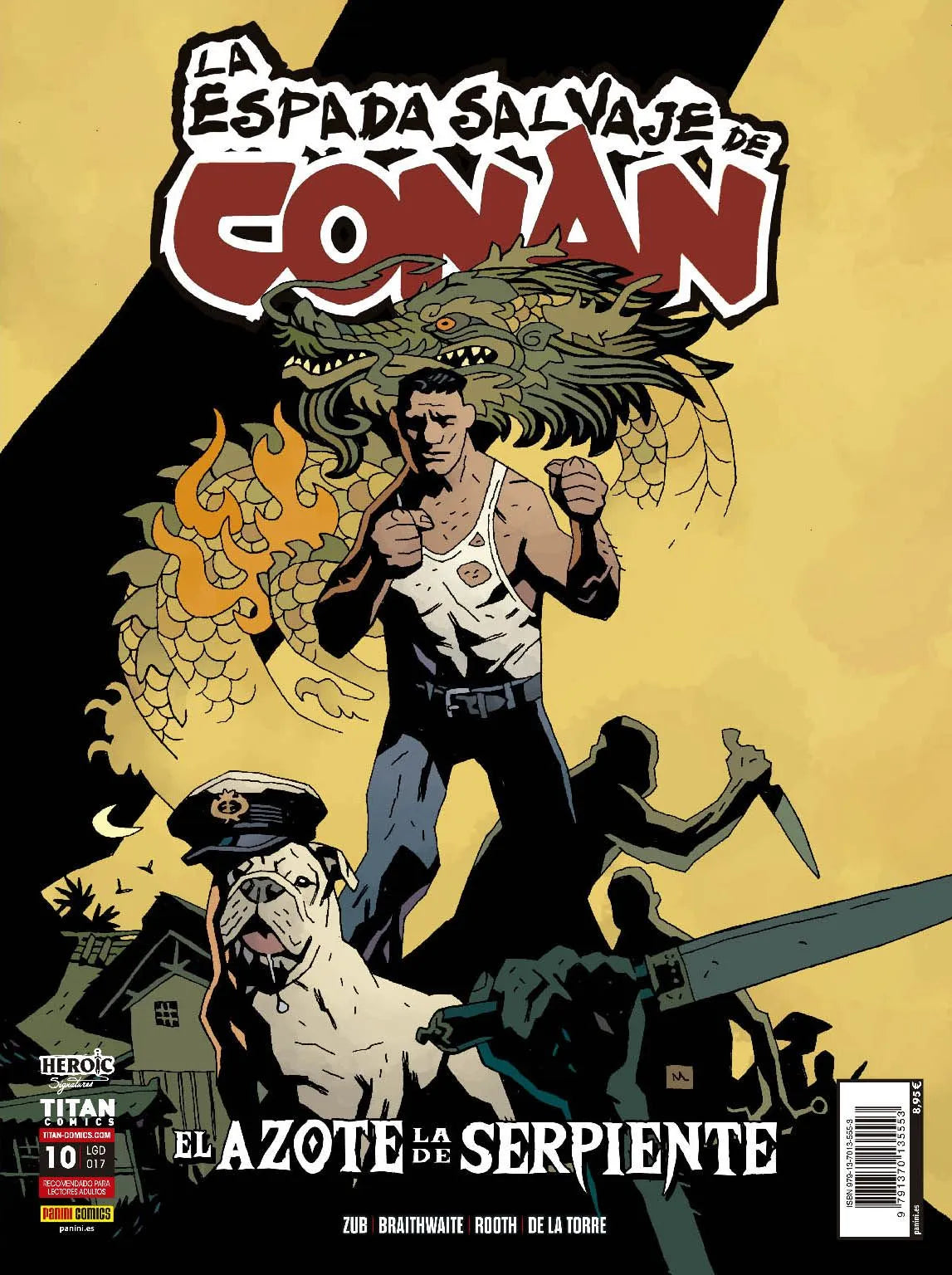 LA ESPADA SALVAJE DE CONAN 10 (RUSTICA) - PANINI MARVEL